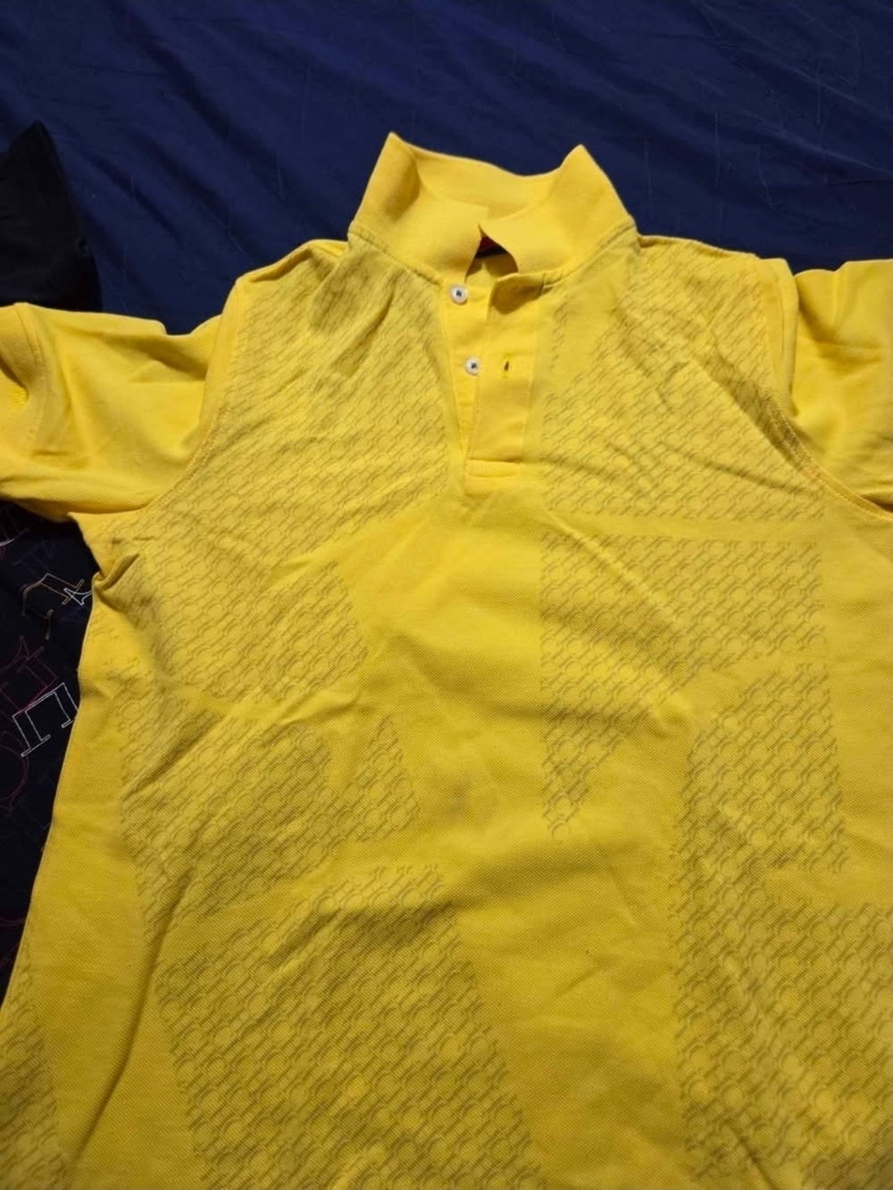 Carolina Herrera Bright Yellow Boy's Polo